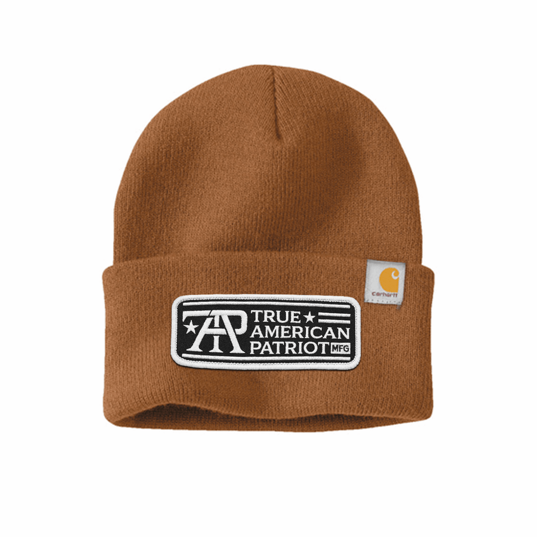 True American Patriot Mfg. × Carhartt® Watch Cap 2.0 Brown