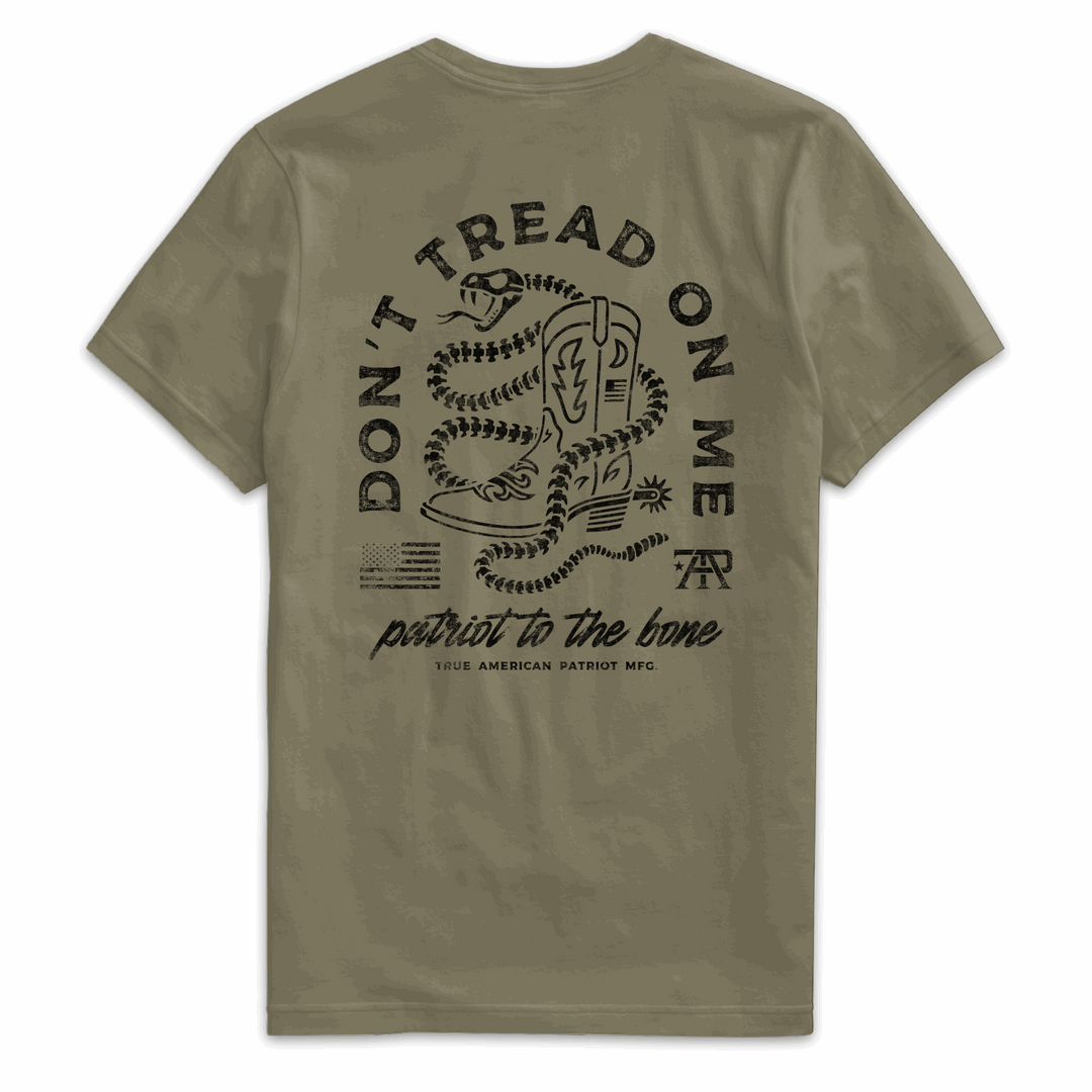 True American Patriot Mfg Don't Tread On Me Military Back