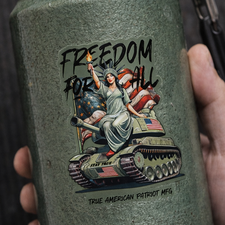 Freedom For All Lady Liberty Decal