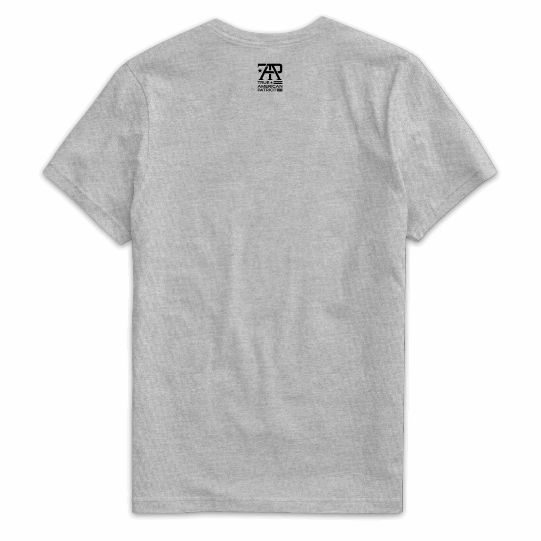 True American Patriot Mfg - Branded Tee Dark Heather Back