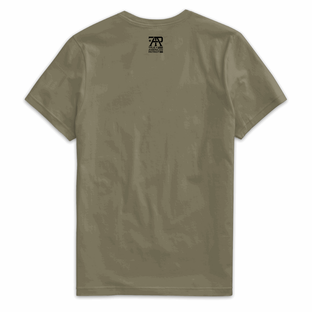 True American Patriot Mfg - Branded Tee Military Back