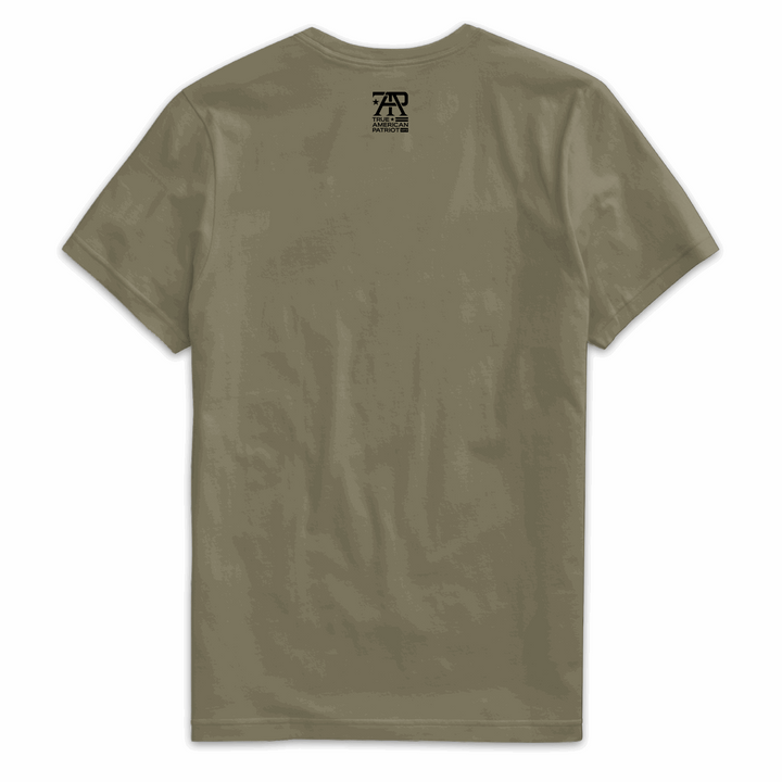 True American Patriot Mfg - Branded Tee Military Back