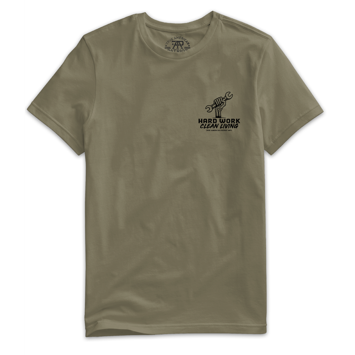 Hard Work Clean Living Tee