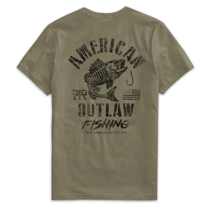 American Outlaw Fishing Tee