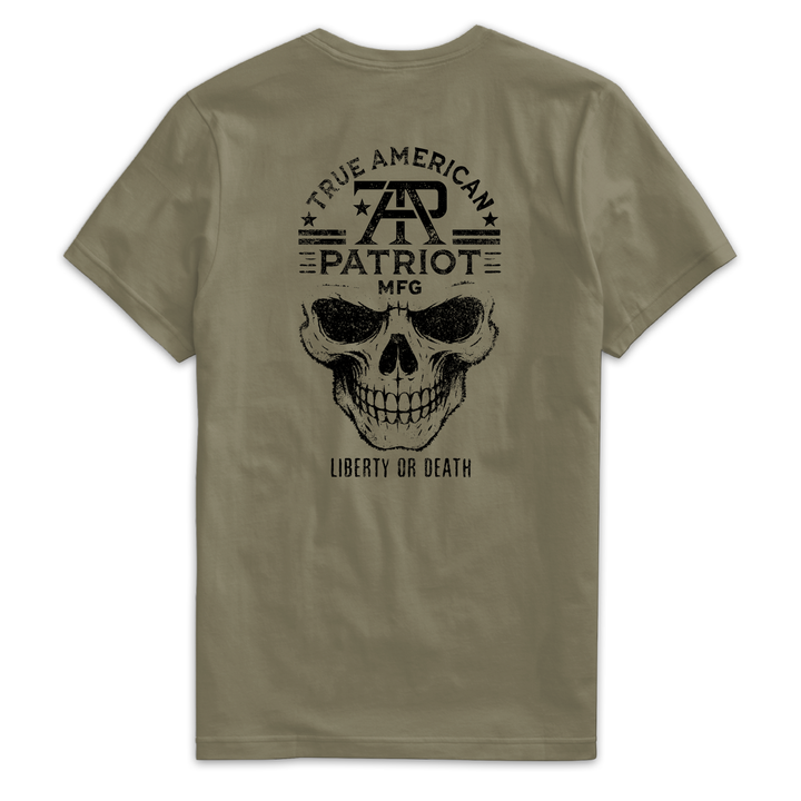 True American Patriot Mfg - TAP Skull LIberty or Death