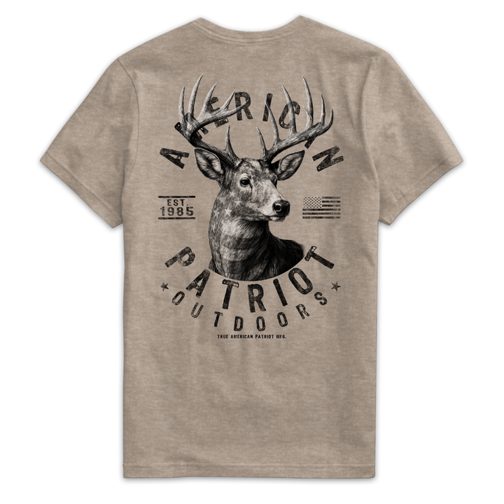 Whitetail Buck American Outdoors Tee