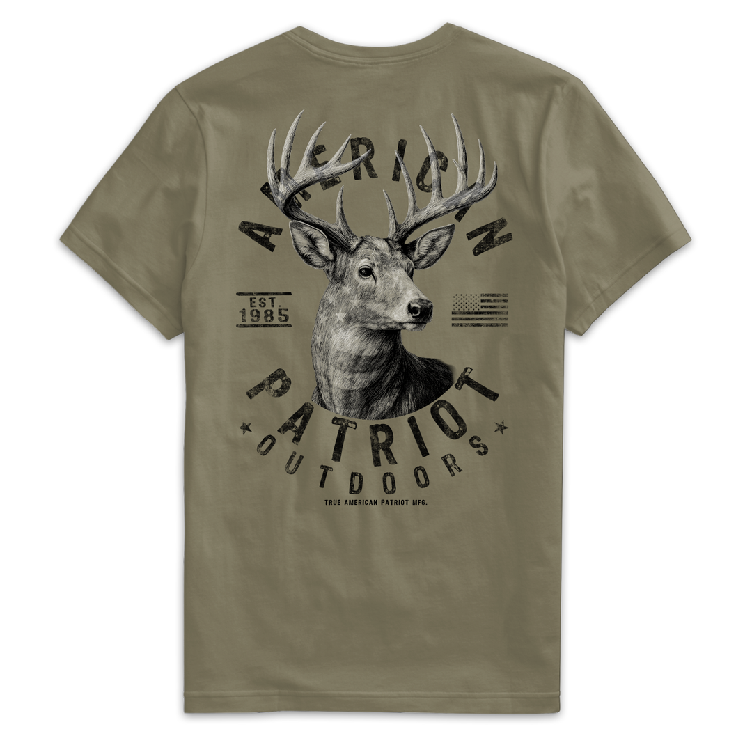 Whitetail Buck American Outdoors Tee
