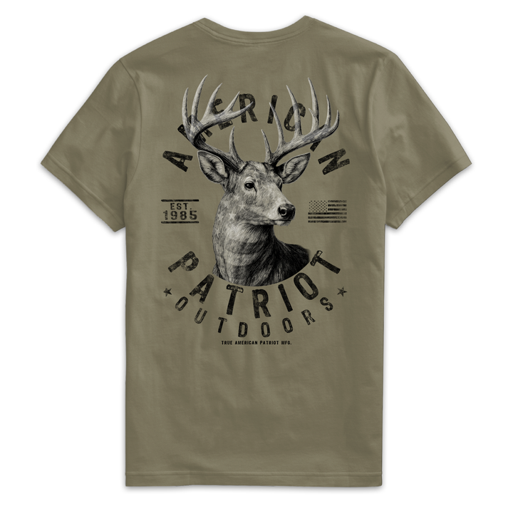 Whitetail Buck American Outdoors Tee