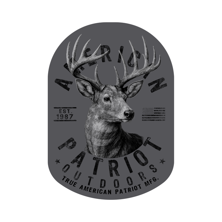 True American Patriot Outdoors Whitetail Decal