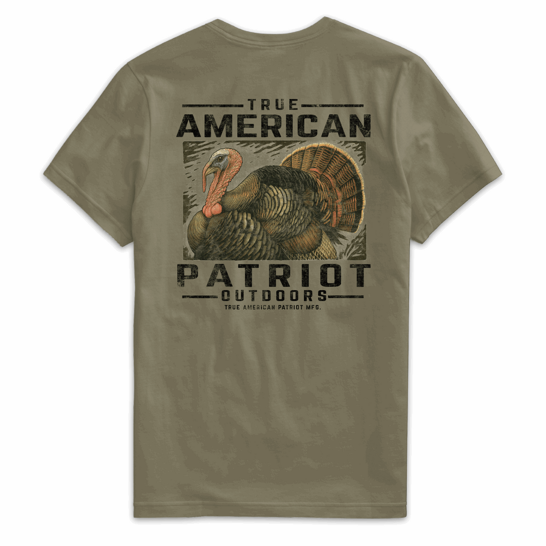 True American Patriot Mfg - Outdoors - Wild Turkey Military Back