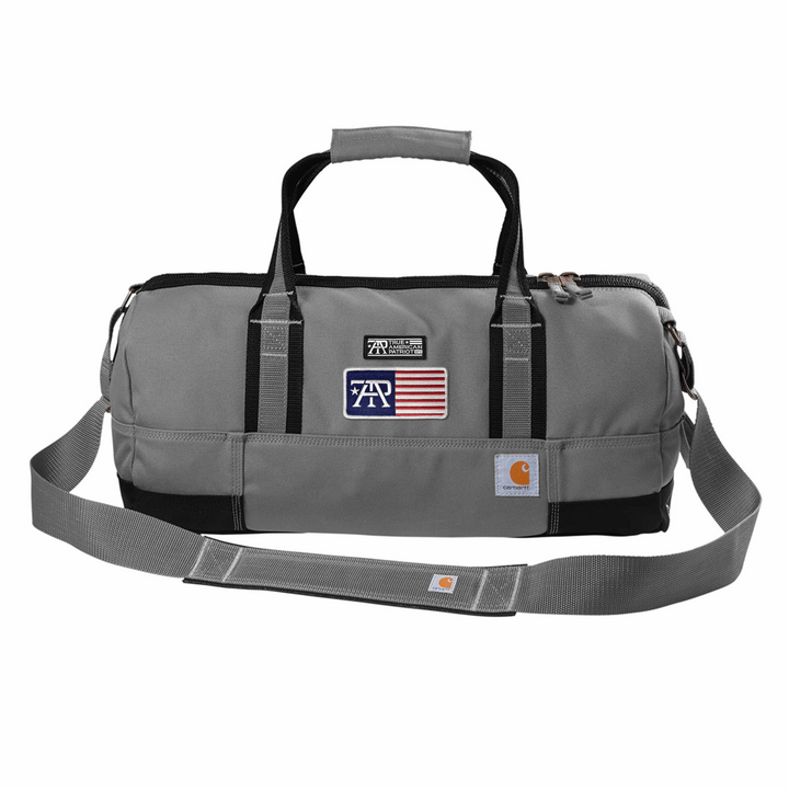 True American Patriot Mfg. × Carhartt 20" Heavy-Duty Duffel Grey
